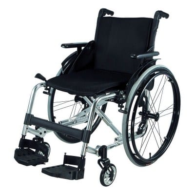 odlehčený invalidní vozík